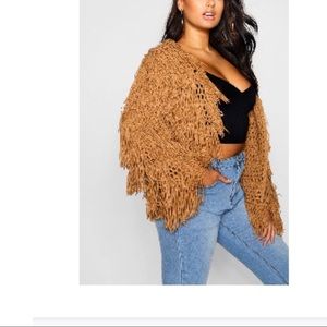 Shaggy Cardigan